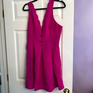 Pink party dress